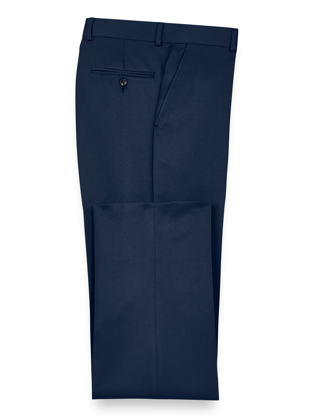 Men's Navy Solid Bottoms 