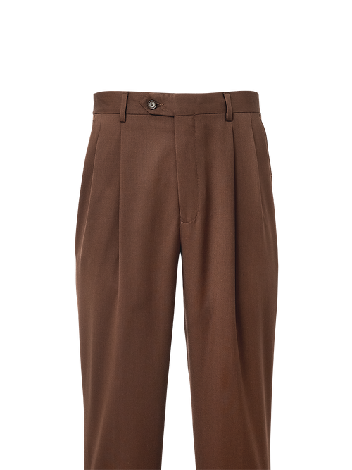Side Zip Wool Slacks(Charcoal)/MW-PT23202 – meanswhile 公式