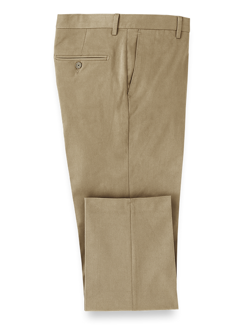 Cotton Stretch Twill Pants - Olive – Paul Fredrick