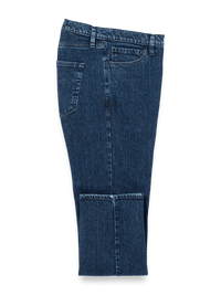 Denim Five Pocket Pants - Blue