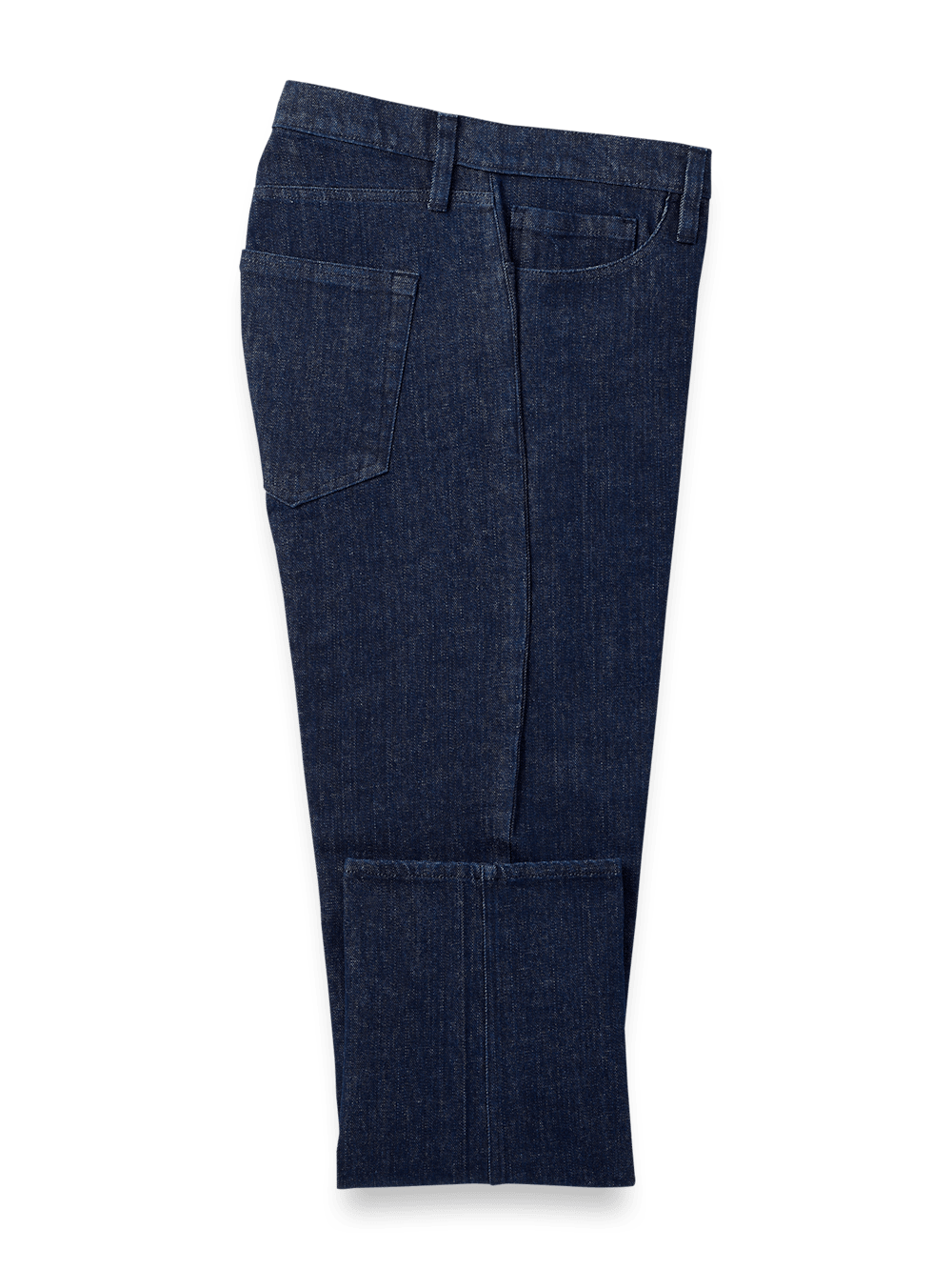 Product Image of Denim Five Pocket Pants-Dark Blue