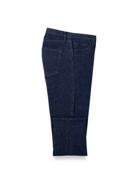 Denim Five Pocket Pants - Dark Blue – Paul Fredrick