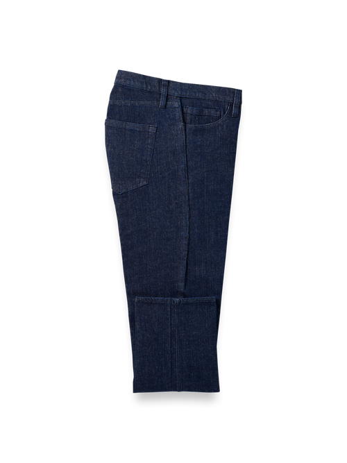 Denim Five Pocket Pants - Dark Blue – Paul Fredrick