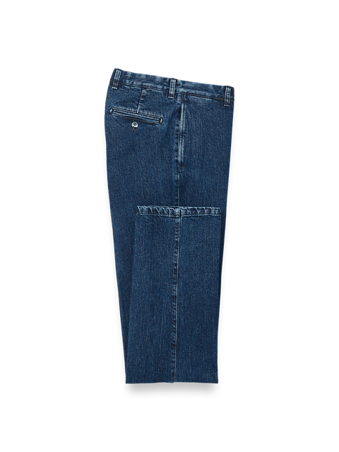 denim dress pants Pockets Tailored in Jeans 3) is 52 / 157cm Baggy Denim Pants - Washed