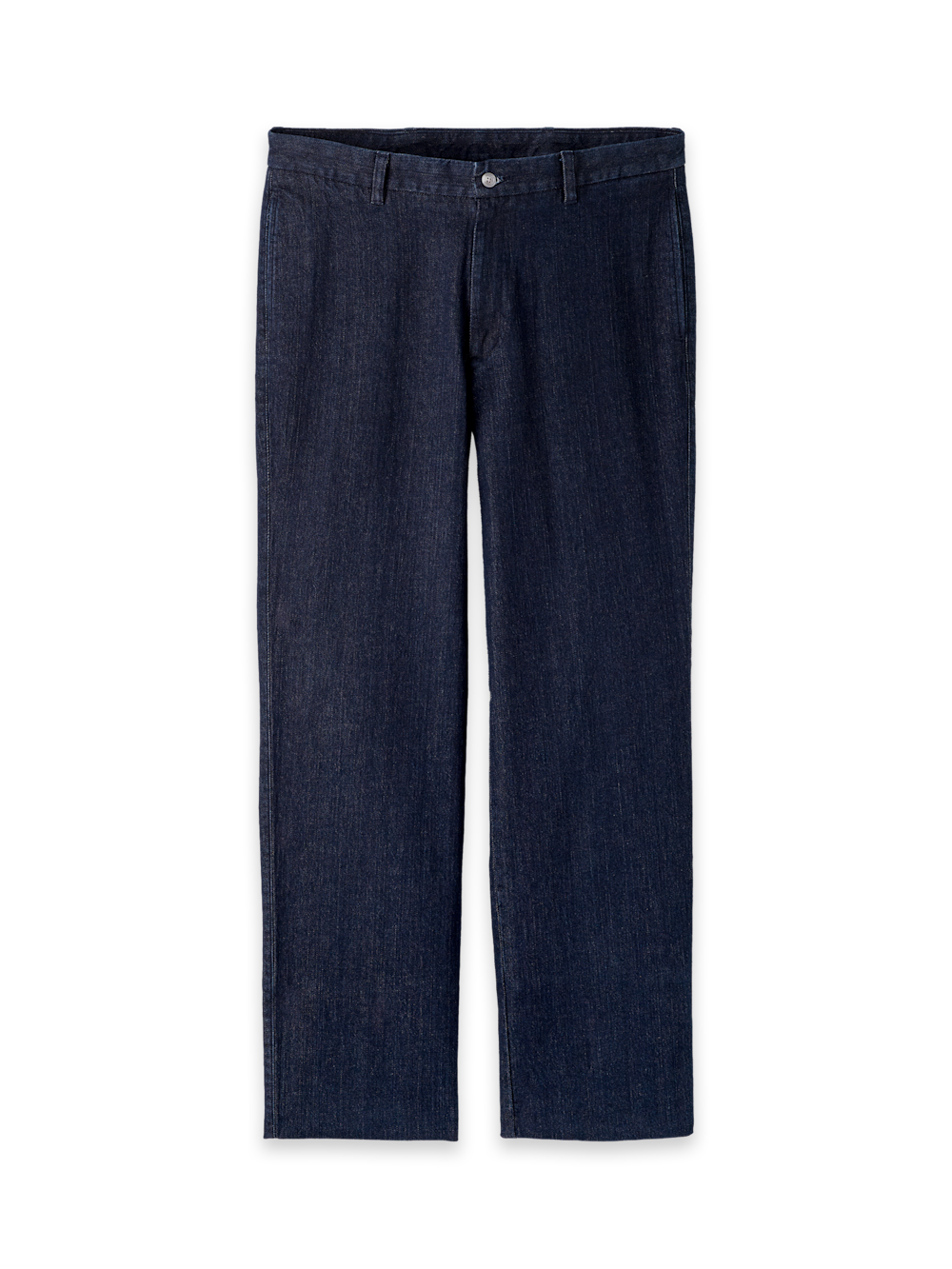 Alternate Shot of Men's Dark Blue Solid Bottoms  - 2#["PMS501N", "model_flat front"]