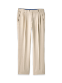 Comfort Stretch Travel Pants - Cream