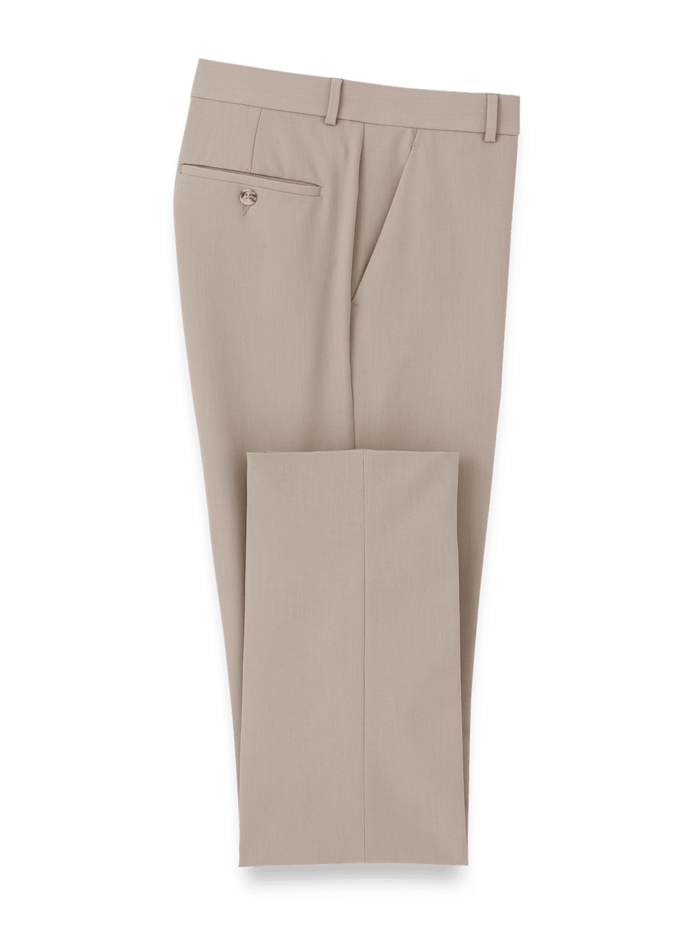 Product Image of Comfort Stretch Travel Pants-Stone#model_flat front