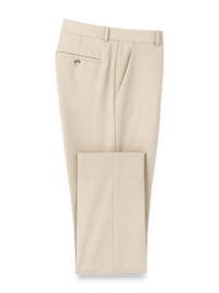 Comfort Stretch Travel Pants - Cream