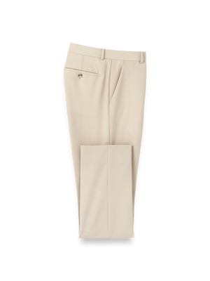 Comfort Stretch Travel Pants - Cream