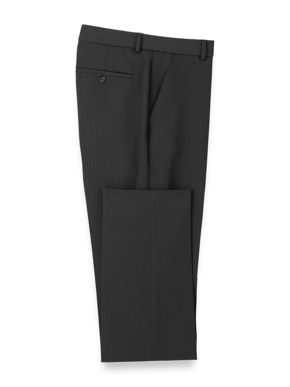 Product Image of Comfort Stretch Travel Pants-Charcoal#model_flat front