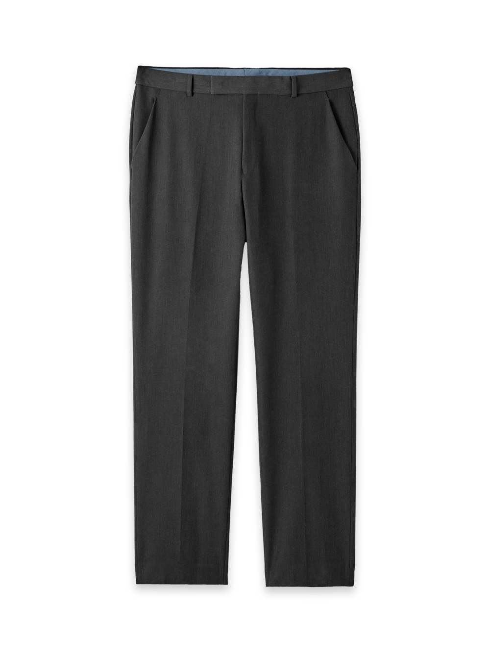 Alternate Shot of Men's Charcoal Solid Bottoms  - 1#["PMT130N", "model_flat front"]