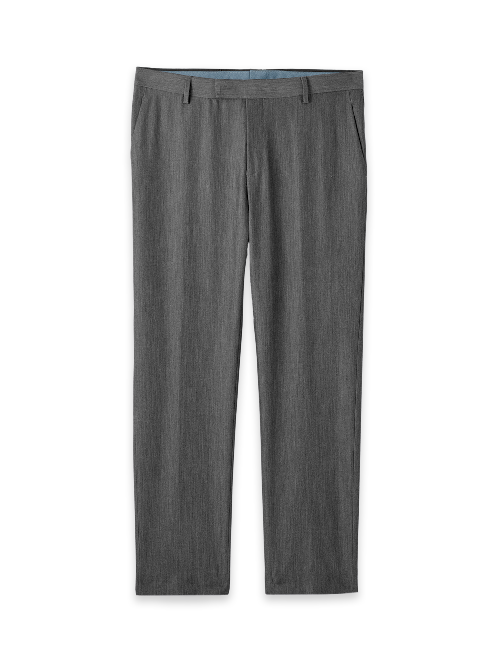 Alternate Shot of Men's Grey Solid Bottoms  - 2#["PMT130N", "model_flat front"]