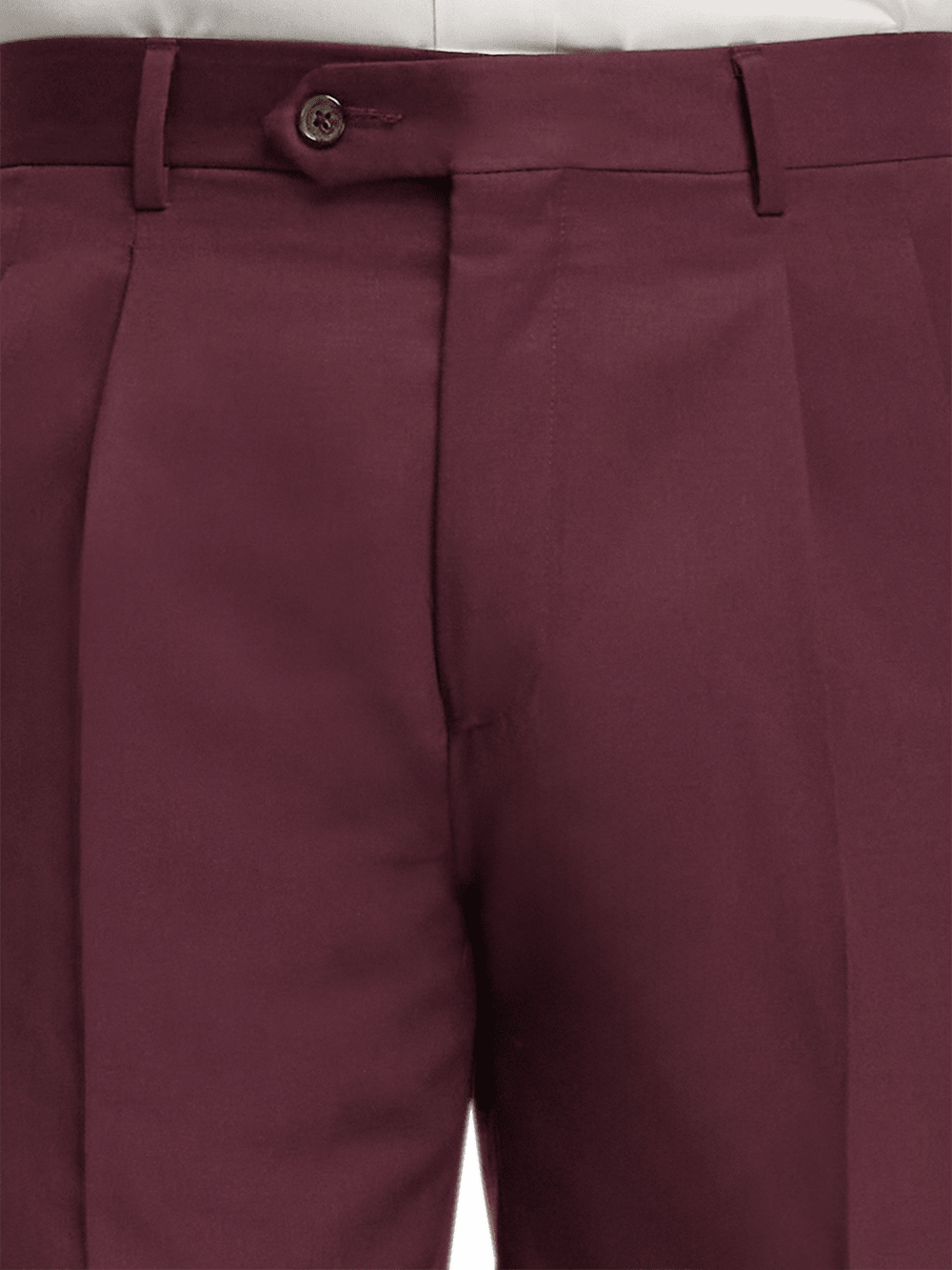 Alternate Image of Wool Gabardine Pants-2#model_pleated front