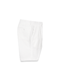 Cotton Seersucker Shorts - White