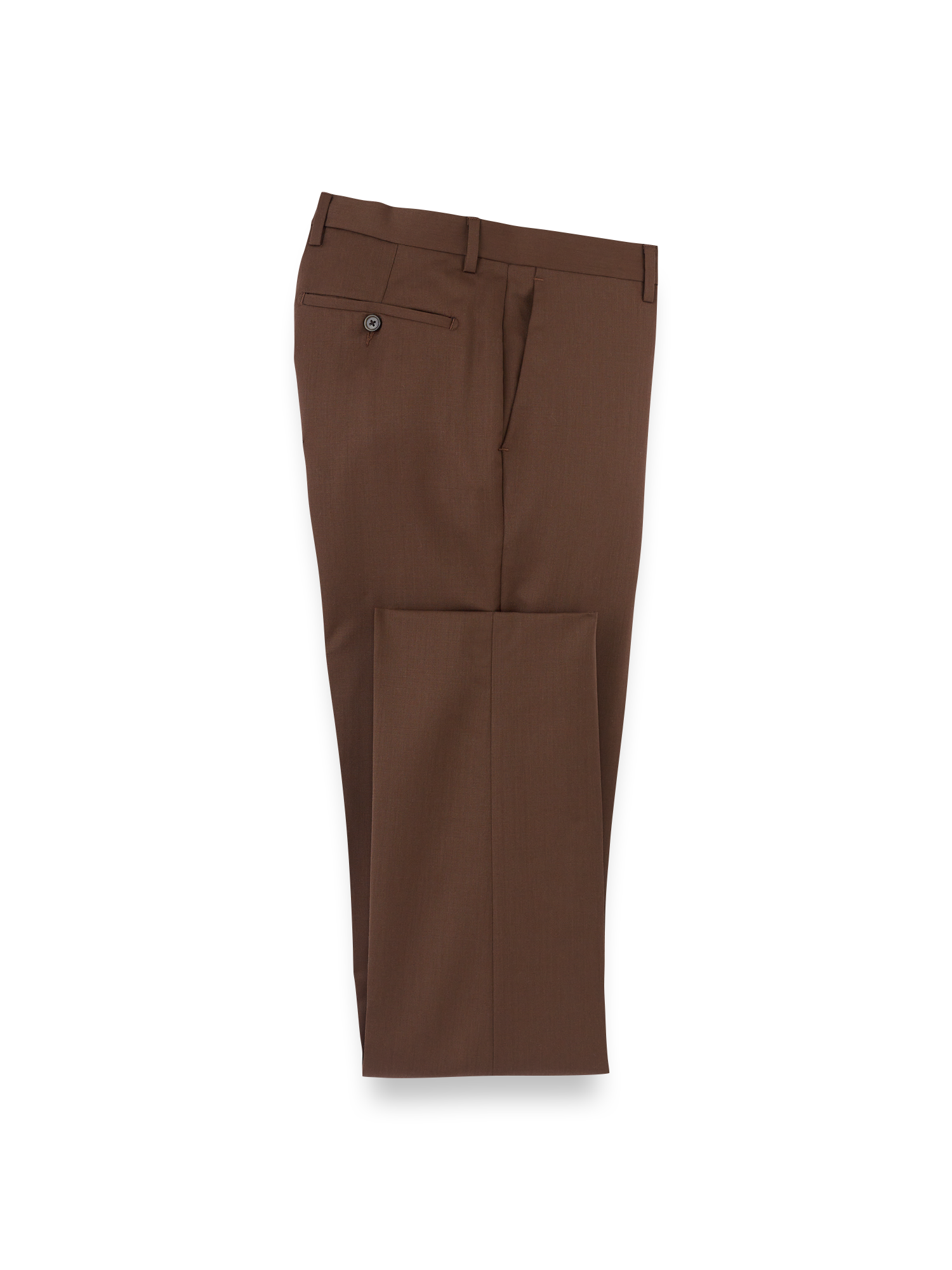 Product Image of Wool Gabardine Pants#model_flat front