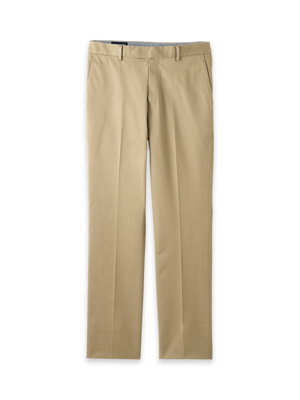 Alternate Shot of Men's Dark Khaki Solid Bottoms  - 2#["PMU110N", "model_flat front"]