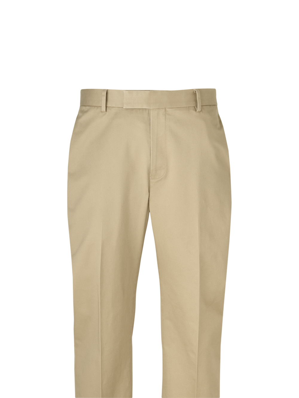 Alternate Image of Non-iron Cotton Stretch Twill Pant-1#model_flat front