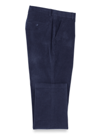 Cotton Stretch Corduroy Pants - Blue