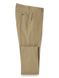 Wool Flannel Pants - Camel