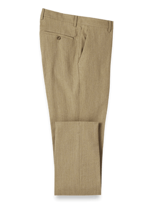 Wool Flannel Pants - Camel