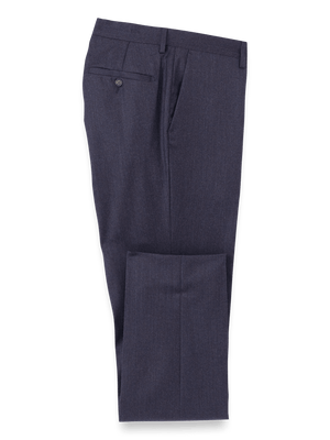 Wool Flannel Pants - Purple