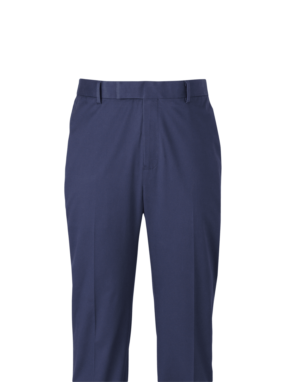 Alternate Image of Non-iron Cotton Stretch Twill Pant-1965#model_flat front