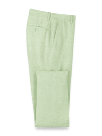 Linen Chambray Twill Pants - Mint
