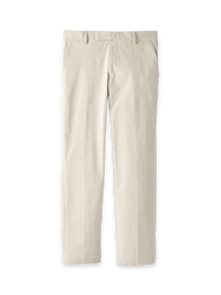 Cotton Stretch Corduroy Pants - Winter White