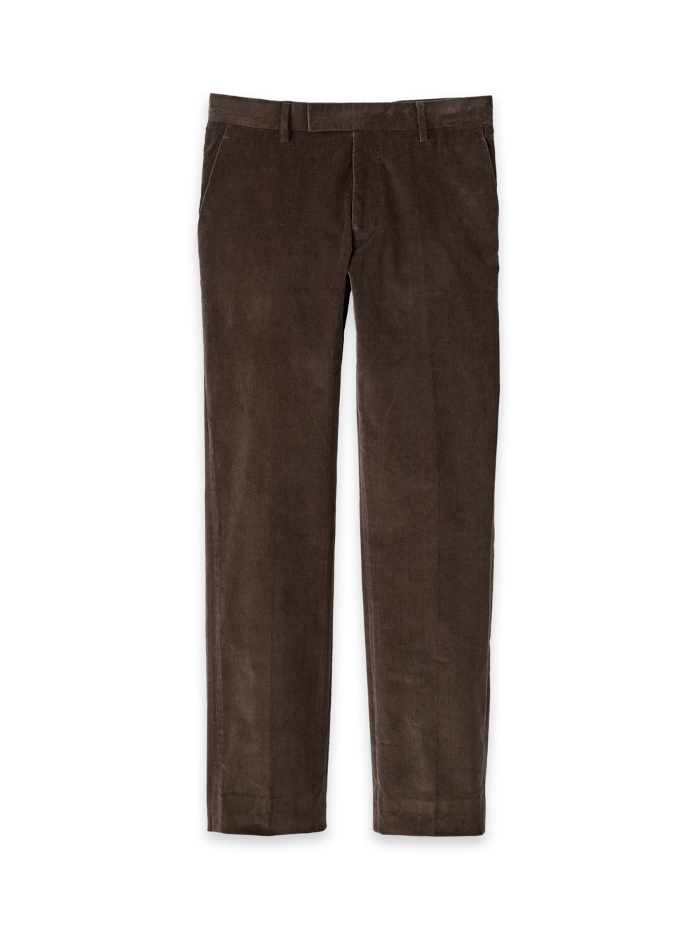 Men's Dark Brown Solid Bottoms 