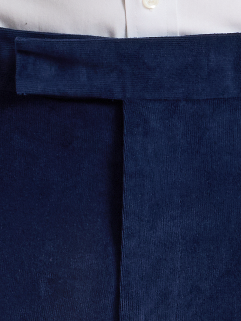 Alternate Shot of Men's Blue Solid Bottoms  - 7