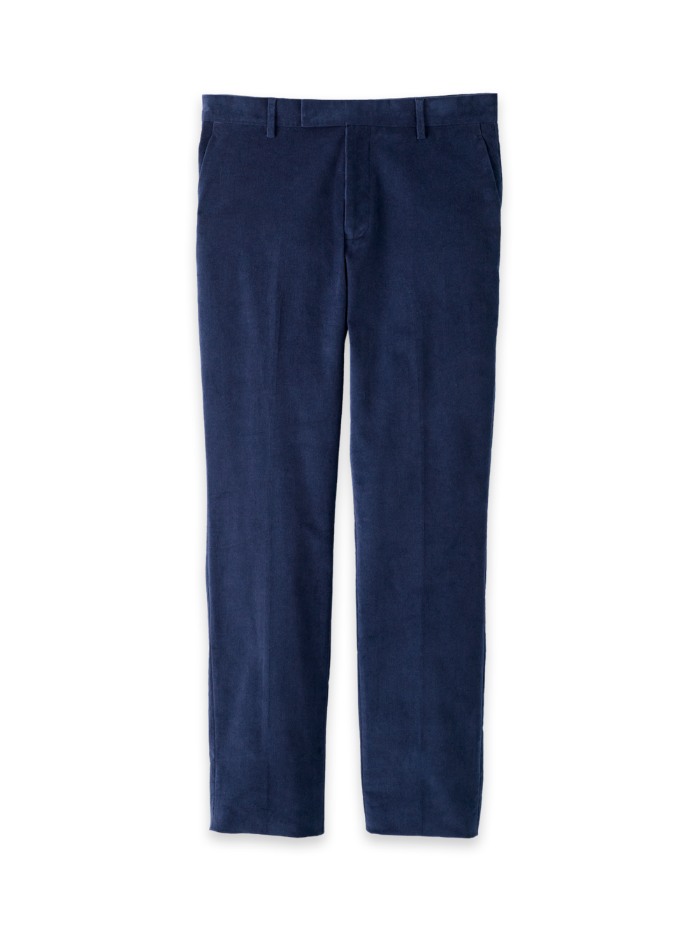 Alternate Shot of Men's Blue Solid Bottoms  - 4#["PMV600N", "model_flat front"]