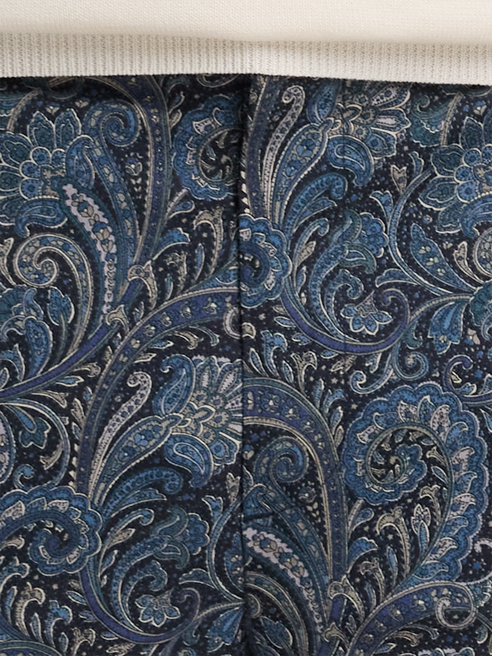 Alternate Image of Cotton Printed Flat Fron Pants-4