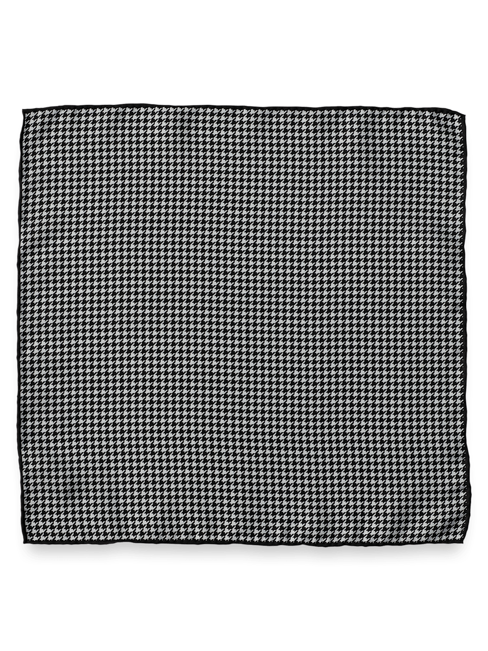 Alternate Image of Houndstooth Silk Pocket Square-165