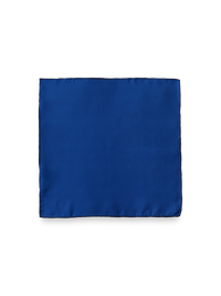 Solid Silk Pocket Square