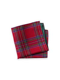 Tartan Silk Pocket Square
