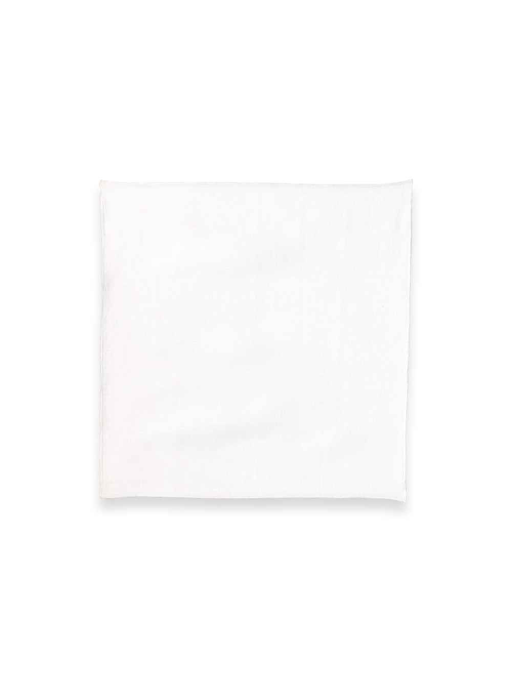 Alternate Image of Solid Linen Pocket Square-1