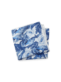 Floral Silk Pocket Square