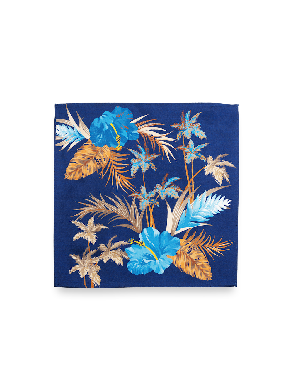 Floral Silk Pocket Square