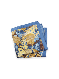 Botanical Silk Pocket Square