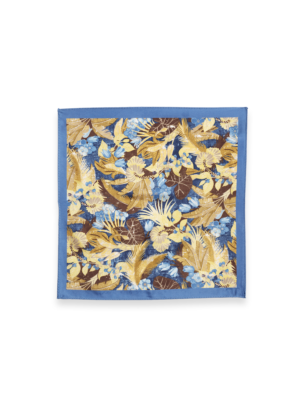 Botanical Silk Pocket Square