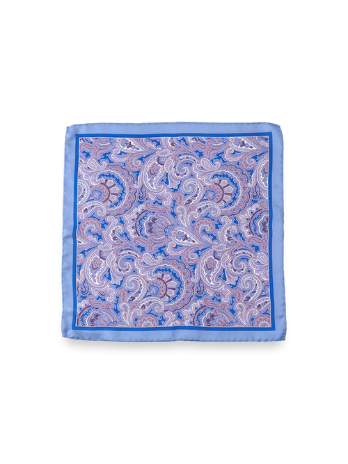 ボーイズマーケットFRANCO BASSI SILK POCKET SQUARE Bold Paisley Silk Pocket Square | Shop at TieMart – TieMart