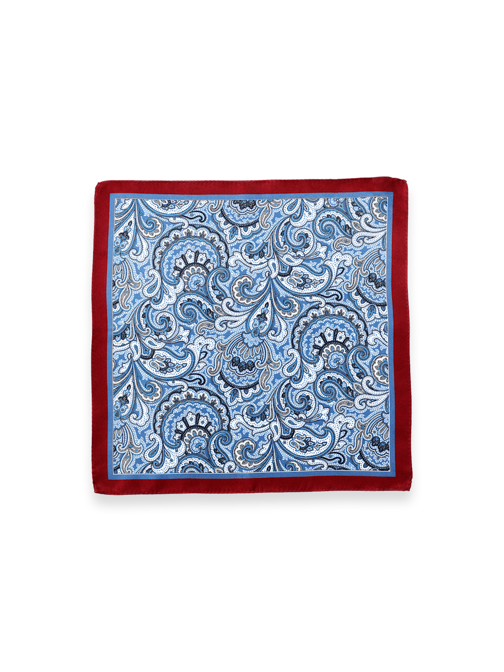 Alternate Image of Paisley Silk Pocket Square-1