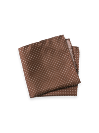 Dot Silk Pocket Square