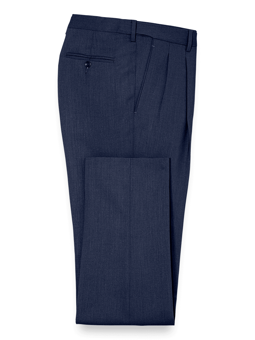Men's Navy Windowpane Suit 