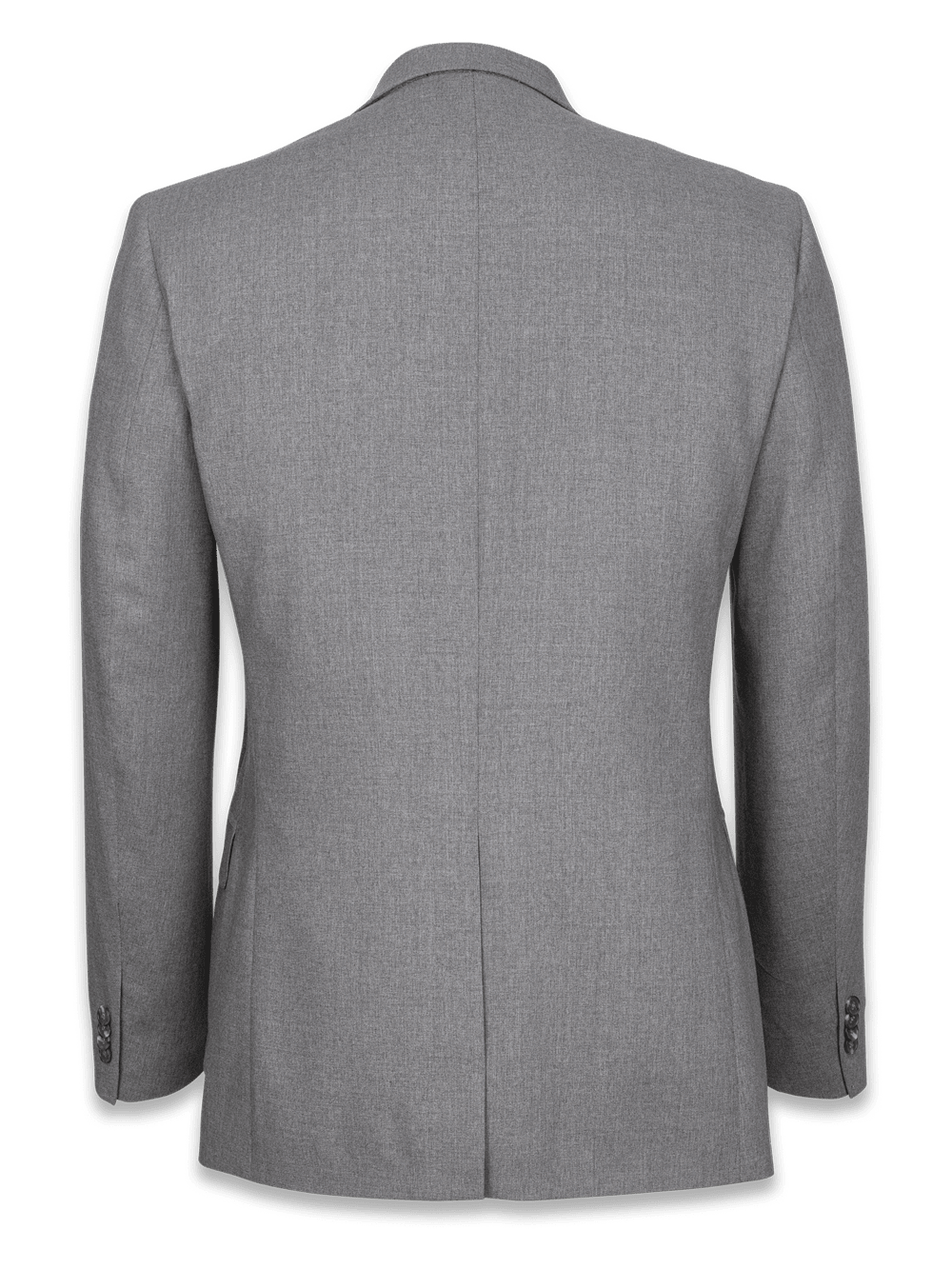 Alternate Shot of Men's Black Solid Suit  - 3