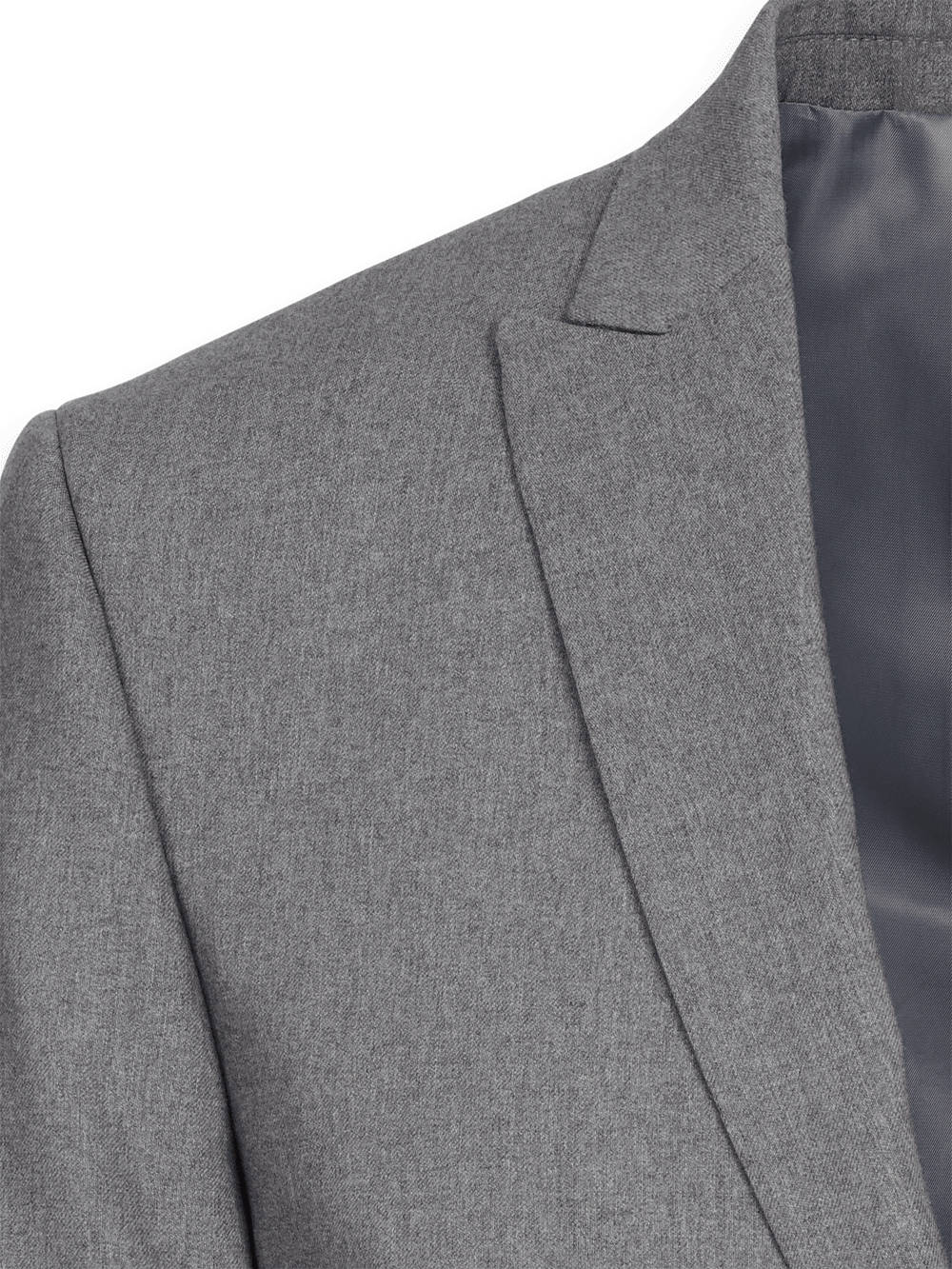 Alternate Image of Tailored Fit Essential Wool Peak Lapel Suit Jacket-2