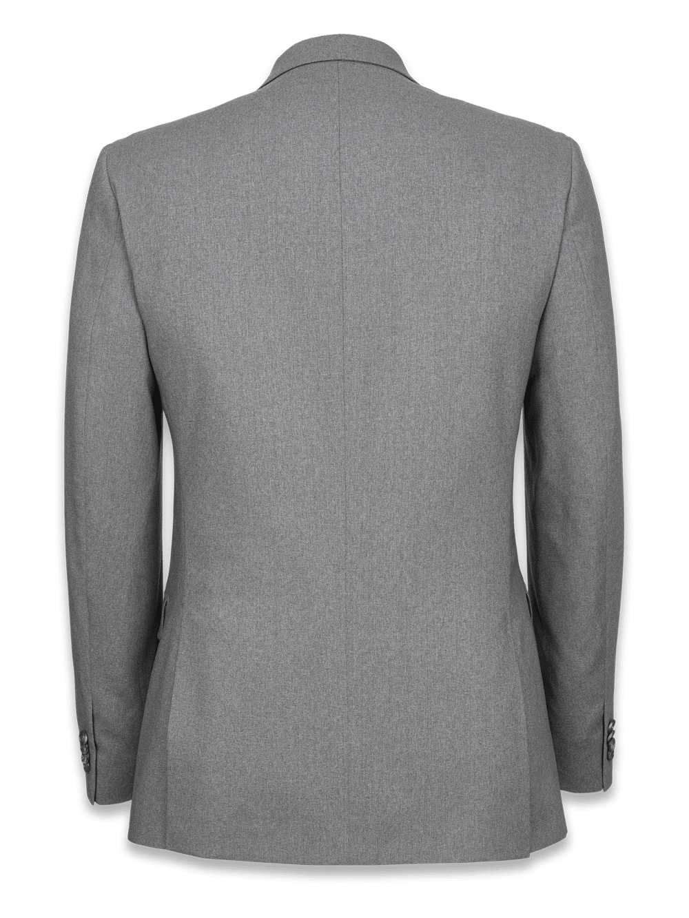 Alternate Shot of Men's Navy Windowpane Solid Suit  - 3
