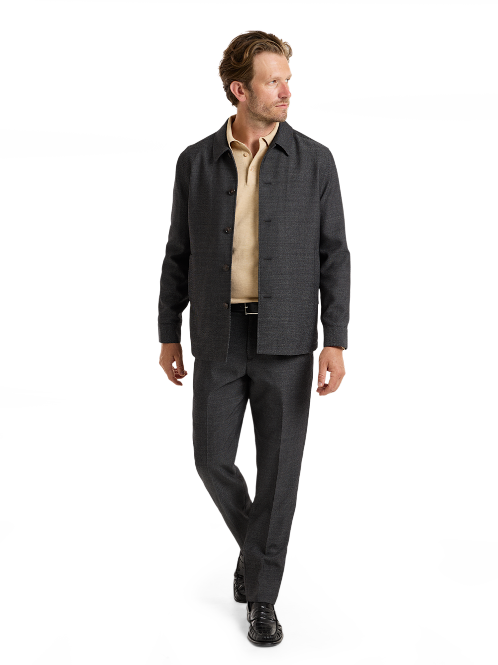 Alternate Image of Cavalry Twill Wool Shirt Jacket-1