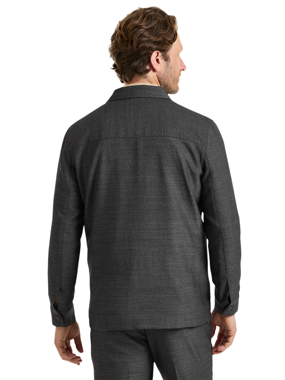 Alternate Image of Cavalry Twill Wool Shirt Jacket-6