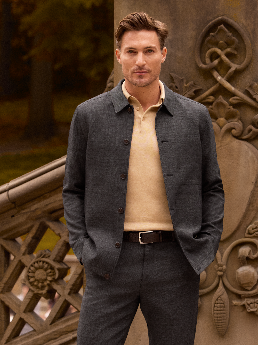 Alternate Image of Cavalry Twill Wool Shirt Jacket-7